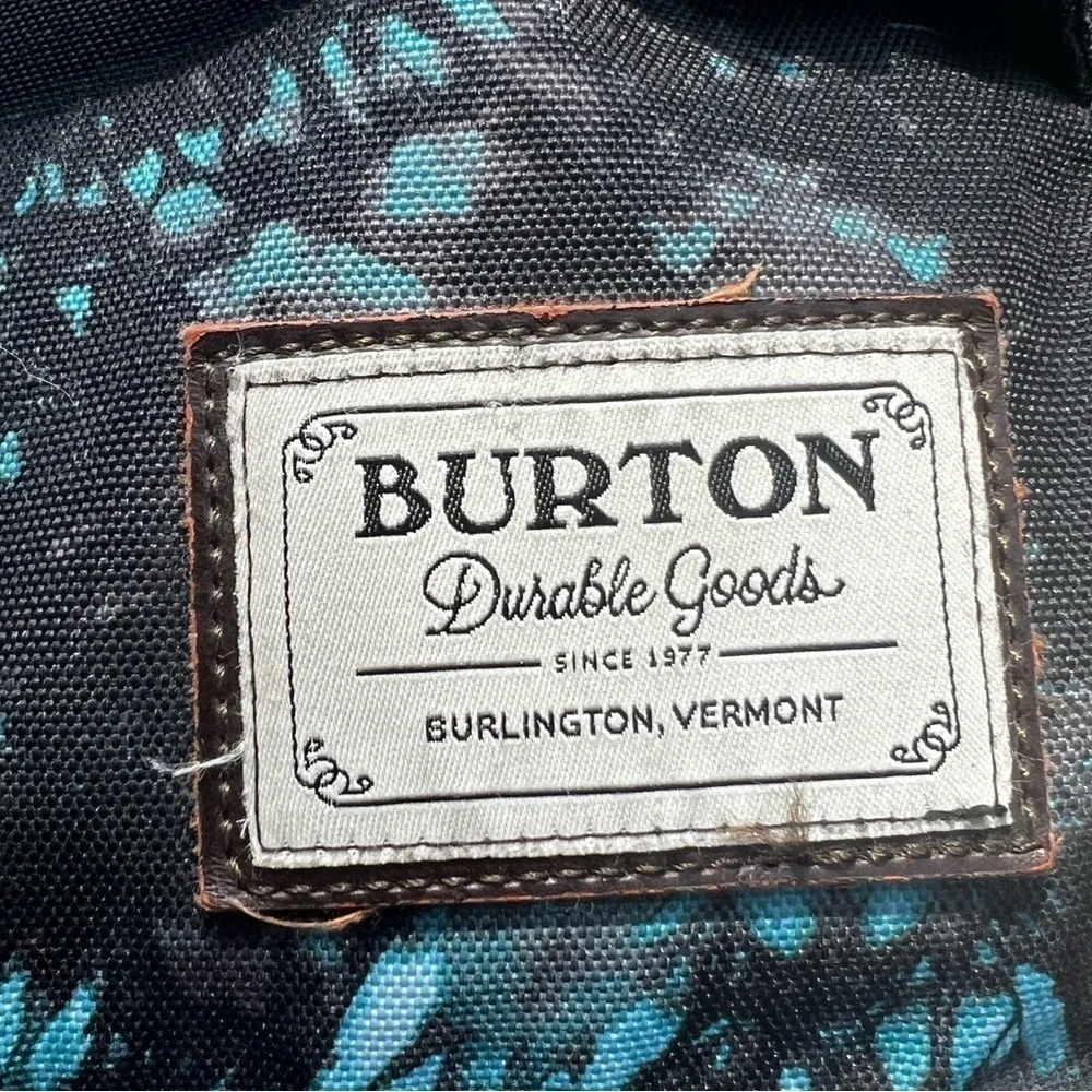 ▶️ Burton ◀️ Black and Blue Back Pack